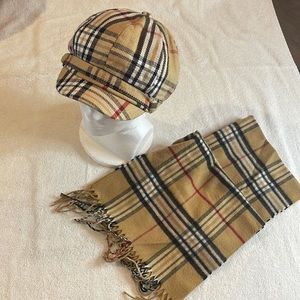 Hat and scarf CUTE!